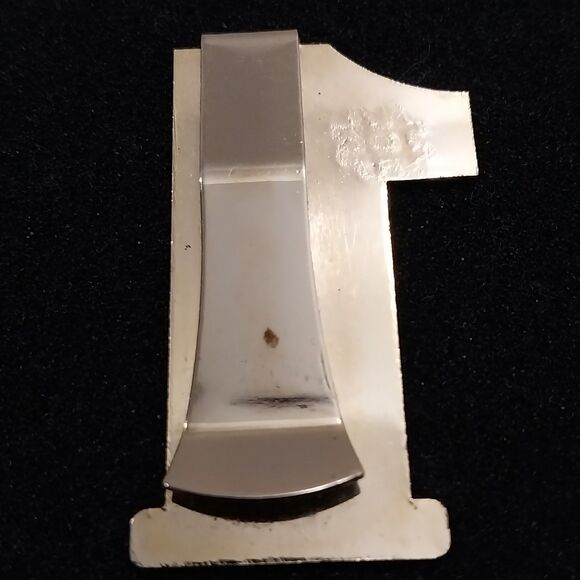 Gold Plated #1 Grandpa Money Clip #J202 - Picture 3 of 4
